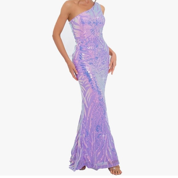 purple iridescent dress Buy Sosandar Plisse Fit & Flare Ruffle Hem Midi from Next USA adding an element of drama and romance that is perfect for prom night or any formal occasion Jovani 22845 Iridescent Red Embellished